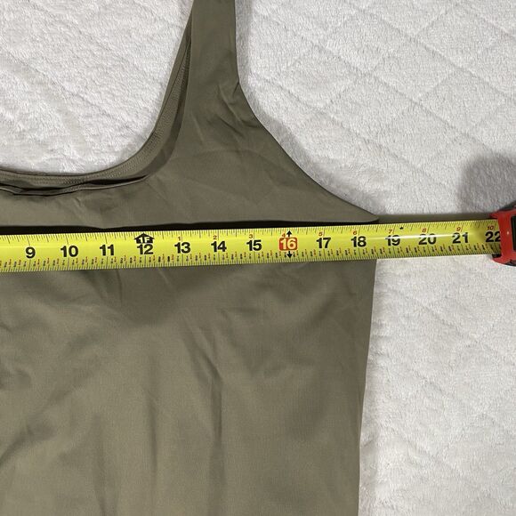 Old Navy Active Powersoft Tank Dress Athletic Built-In Bra Green Women's XL NWT - Picture 7 of 9